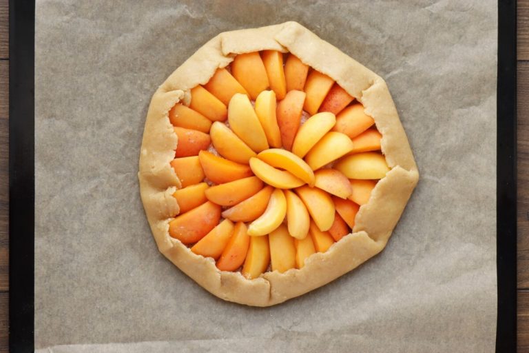 Apricot Thyme Galette Recipe Cook Me Recipes