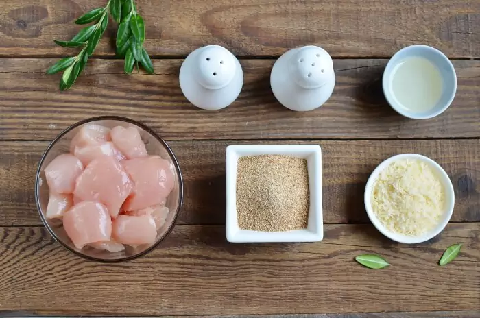 Ingredients for Baked Chicken Nuggets