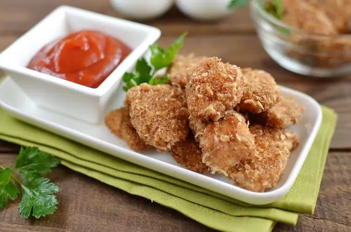 Step 5 - Baked Chicken Nuggets