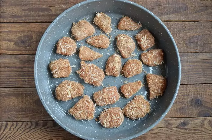 Step 3 - Baked Chicken Nuggets