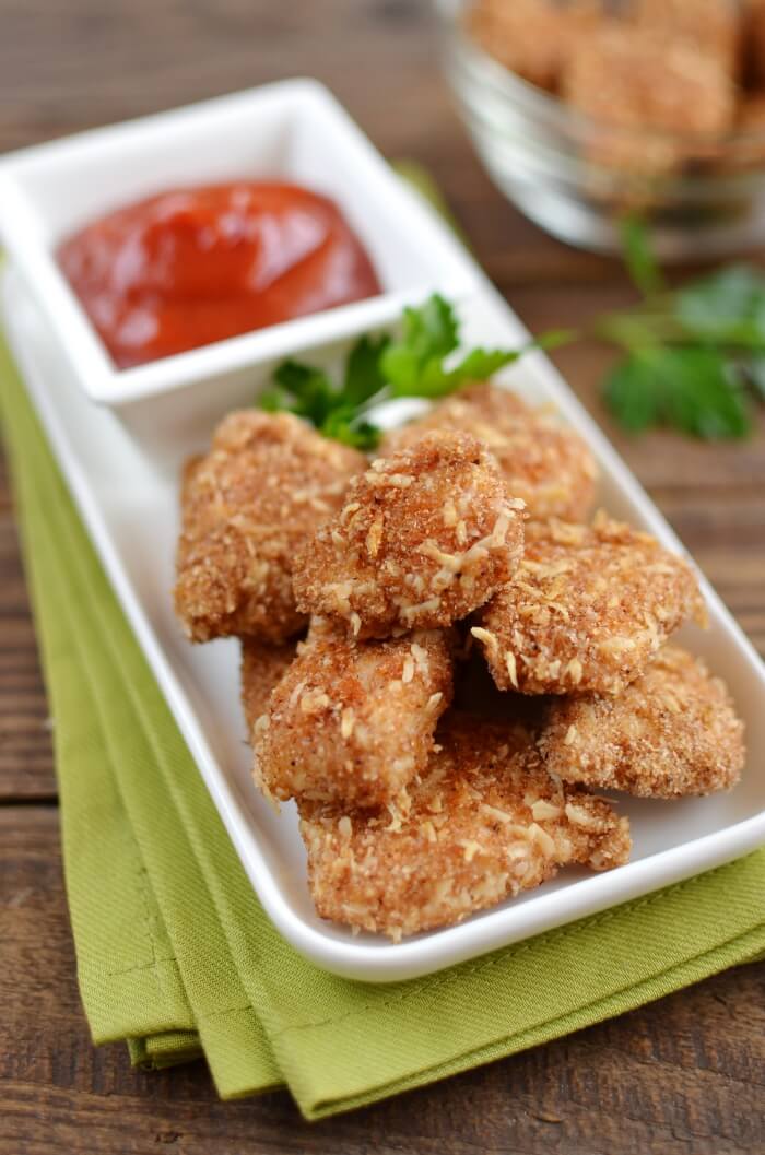 Baked Chicken Nuggets Recipe - COOK.ME
