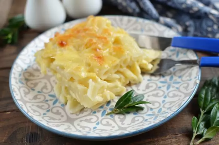 Baked Macaroni Cheese Pie