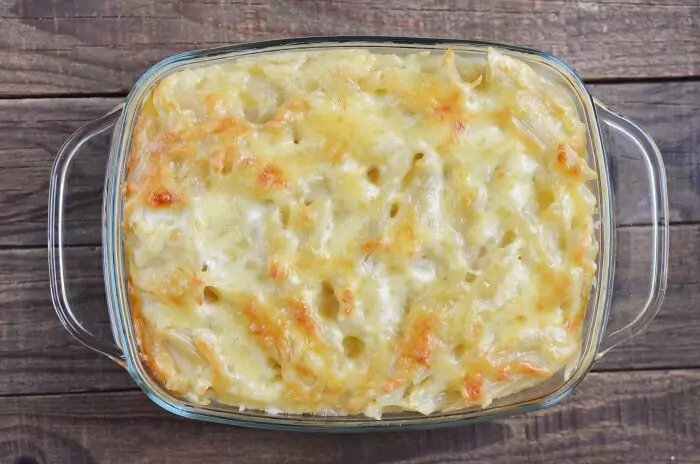 Step 5 - Baked Macaroni Cheese Pie