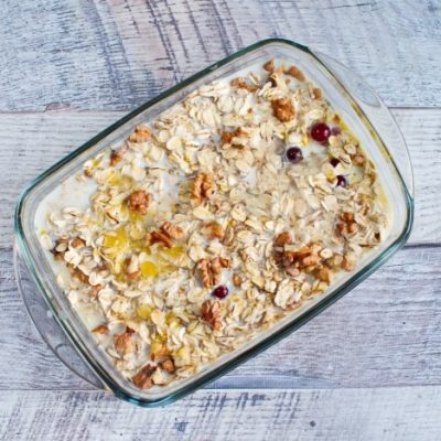 Baked Oatmeal with Bananas and Berries recipe - step 5