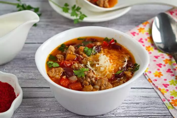 Step 6 - Homemade Beef Chili