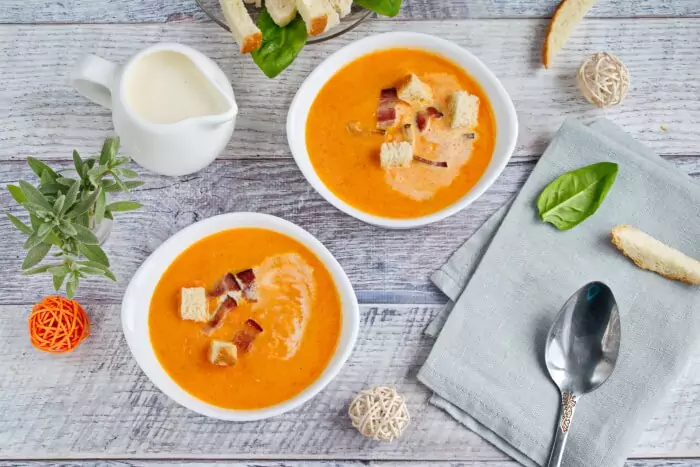 Carrot and Bacon Soup