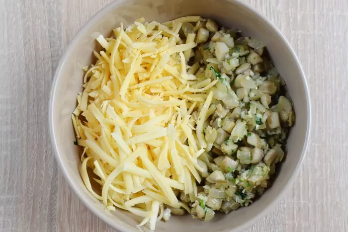 Step 7 - Cheese Stuffed Mushrooms
