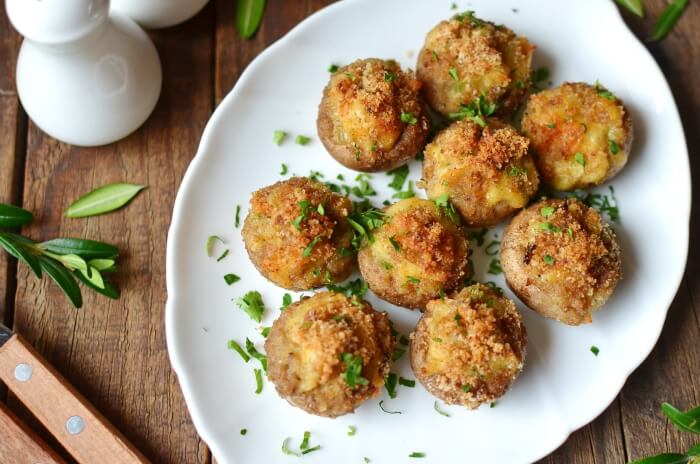 Cheese Stuffed Mushrooms