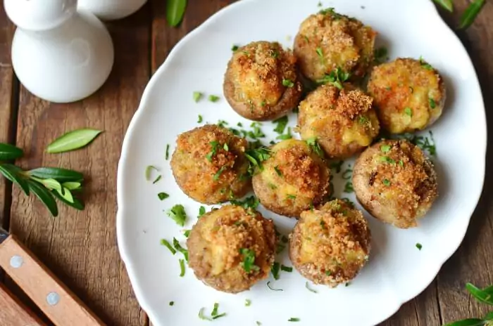 Cheese Stuffed Mushrooms