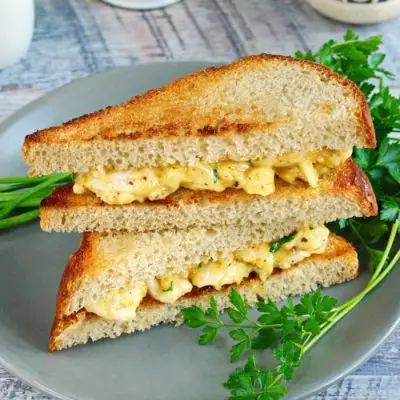 Chicken Sandwich with Mayo Recipe - Quick and Easy Lunch Recipes for Kids - Chicken Sandwich Fillings
