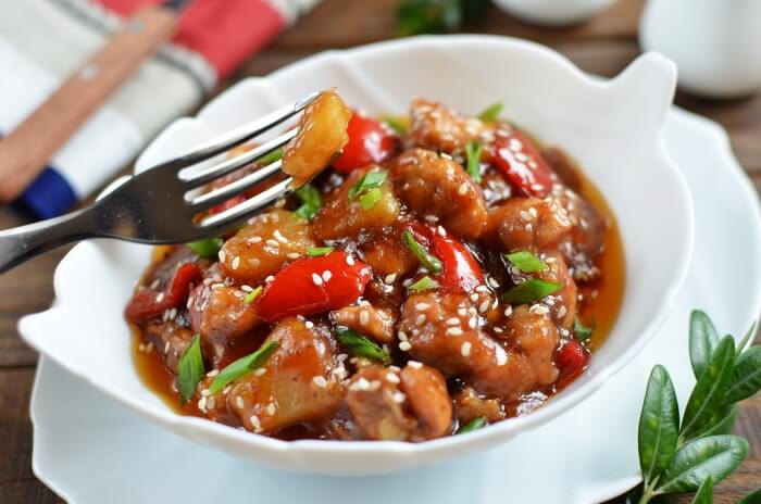 How to serve Chinese Pineapple Chicken