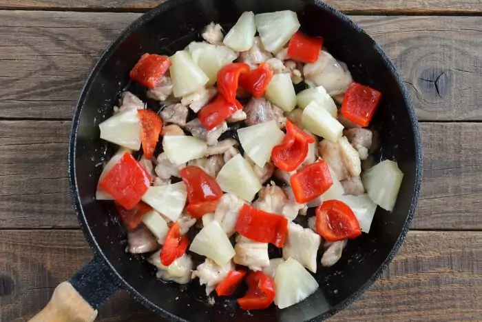 Step 2 - Chinese Pineapple Chicken