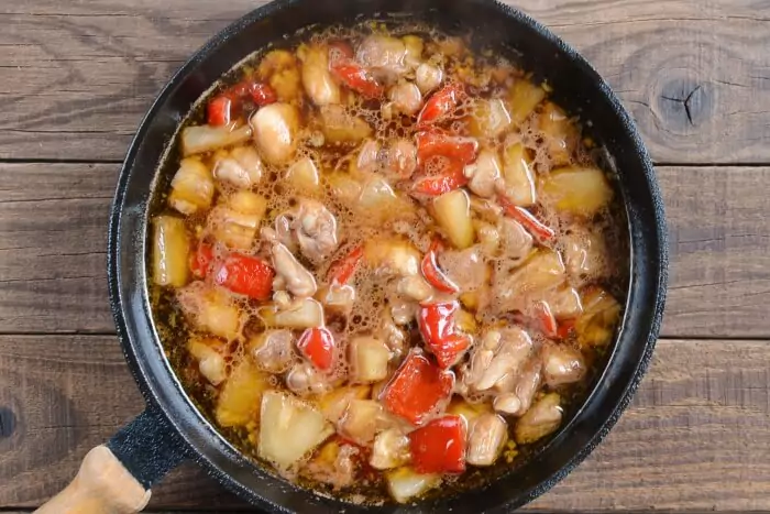 Step 4 - Chinese Pineapple Chicken