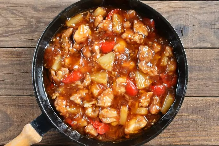 Step 6 - Chinese Pineapple Chicken