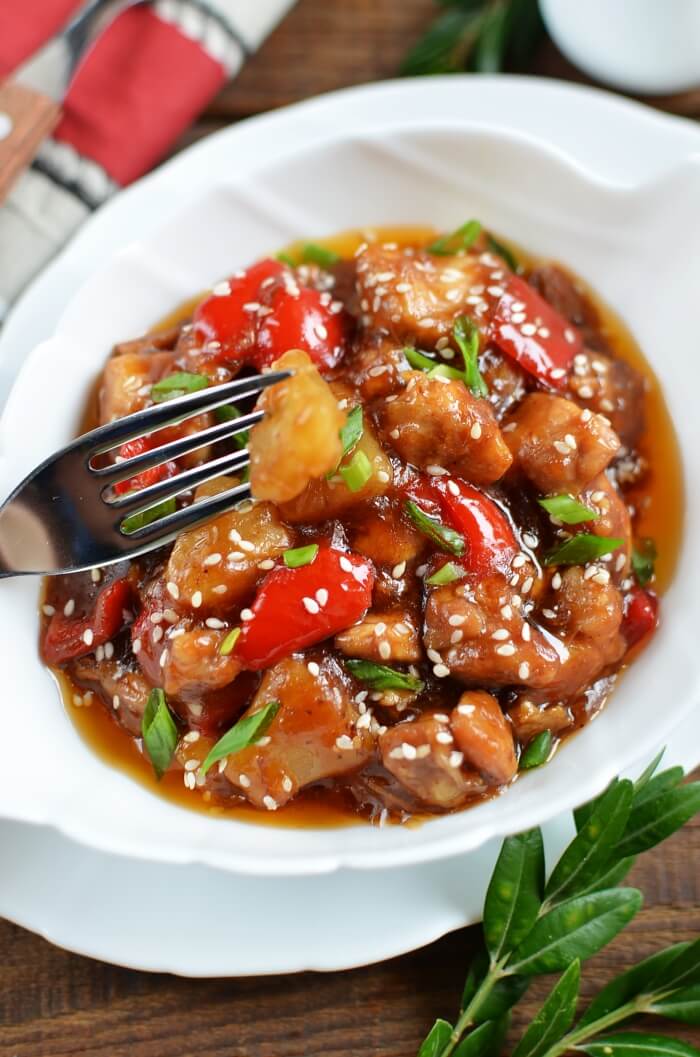 Chinese Pineapple Chicken Recipe - Cook.me Recipes