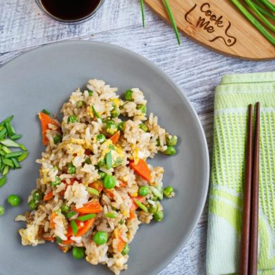 Chinese Fried Rice Recipe - Asian Authentic Recipes - Chinese Fried Rice Restaurant Style