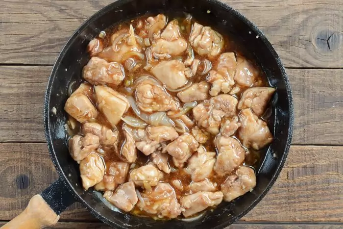 Step 3 - Chinese Stir-fry Chicken
