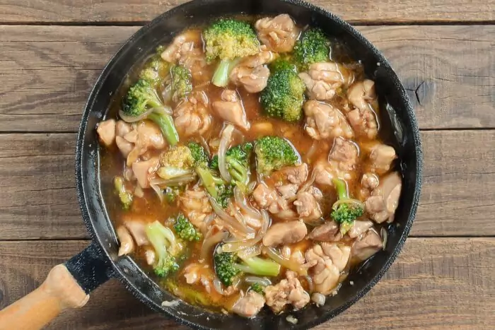 Step 5 - Chinese Stir-fry Chicken