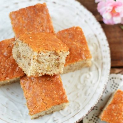 Cinnamon-Spiced Sour Milk Cake Recipe - Tasty Cakes with Wallnuts - Sour Milk White Cake Recipe