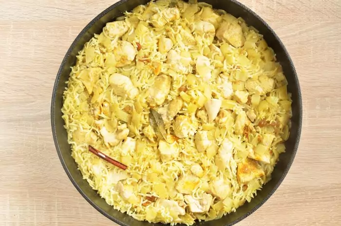 Step 4 - Classic Chicken Biryani