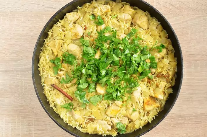 Step 5 - Classic Chicken Biryani