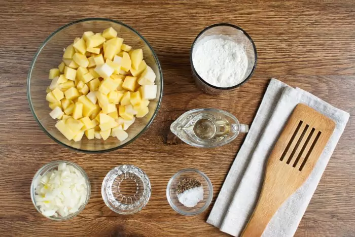 Ingredients for Classic Smothered Potatoes