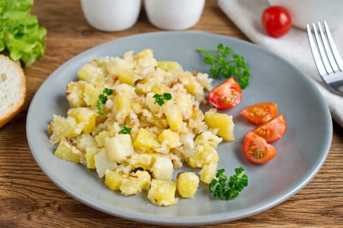 Classic Smothered Potatoes