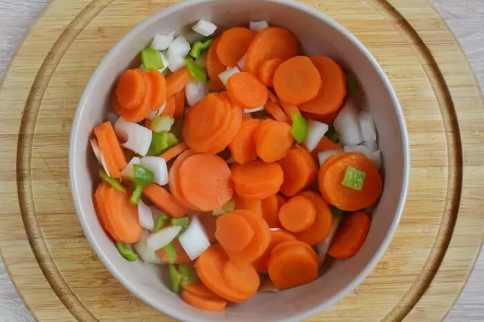 Step 2 - Copper Penny Carrot Salad