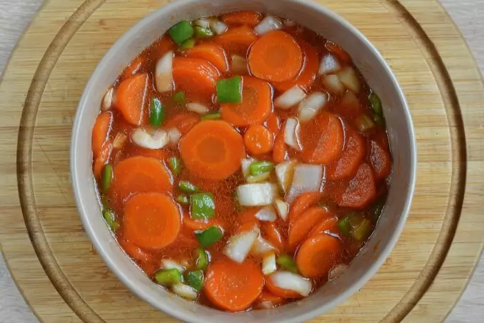 Step 4 - Copper Penny Carrot Salad
