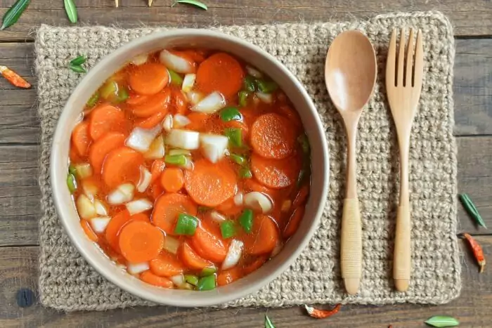 Copper Penny Carrot Salad