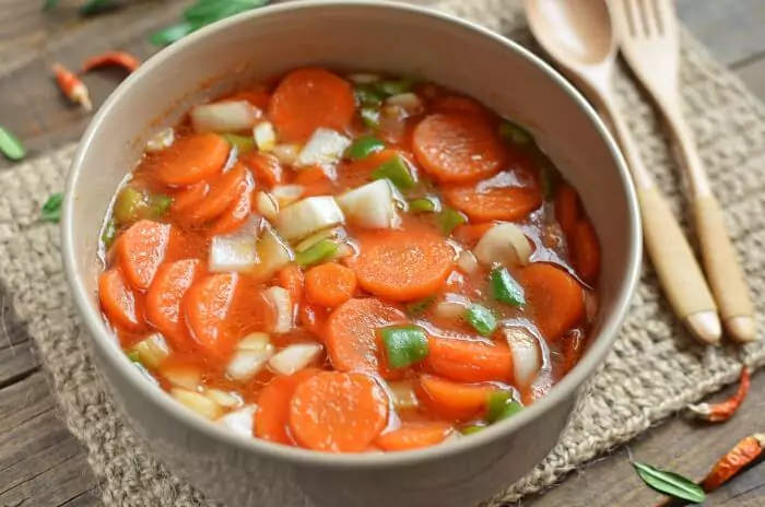 Step 5 - Copper Penny Carrot Salad