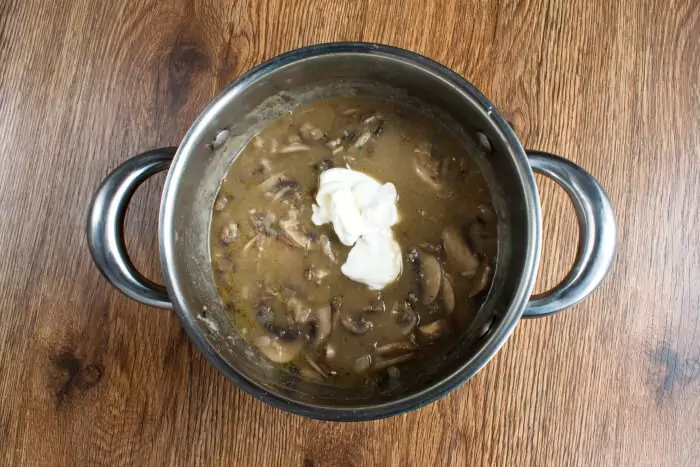 Step 5 - Cream of Mushroom Soup