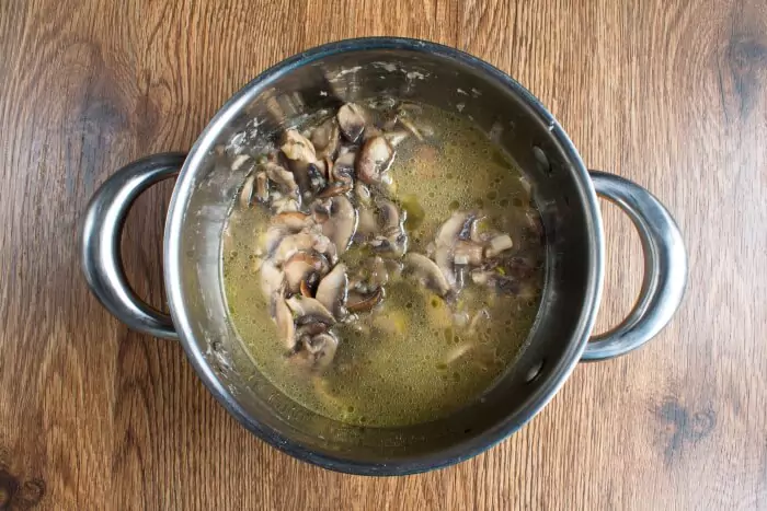 Step 3 - Cream of Mushroom Soup