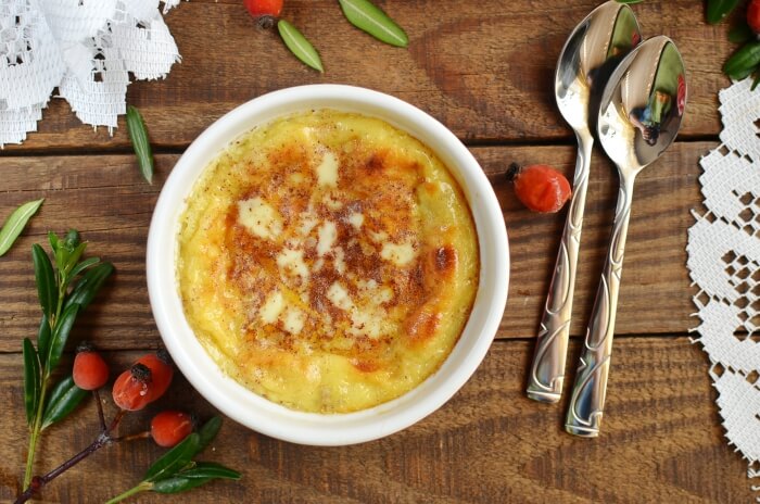 Quick Baked Rice Pudding