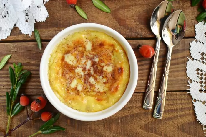 Quick Baked Rice Pudding