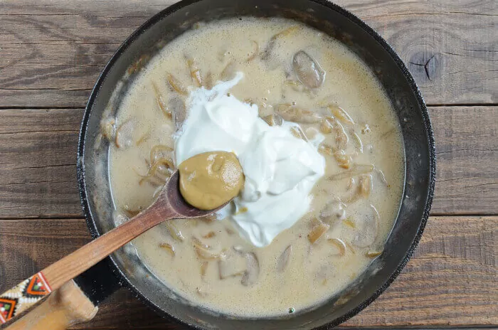 Step 6 - Classic Beef Stroganoff
