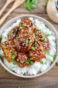 Crispy Sesame Chicken