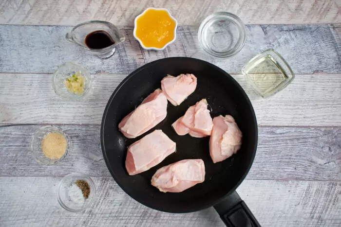 Step 1 - Easy Honey Garlic Chicken