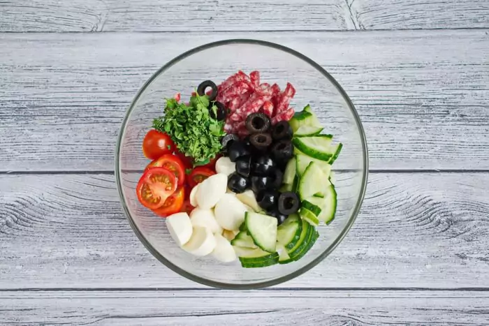 Step 5 - Easy Pasta Salad