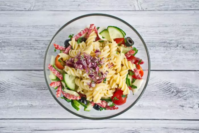 Step 5 - Easy Pasta Salad