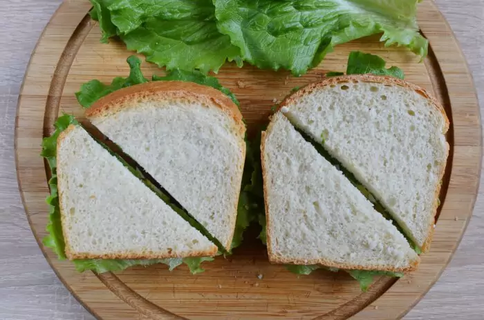 Step 2 - Egg Mayo Sandwich