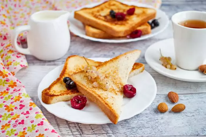Eggless French Toast