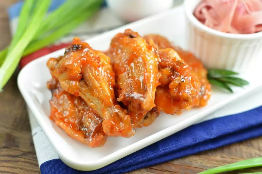 Keto Flaming Hot Chicken Wings