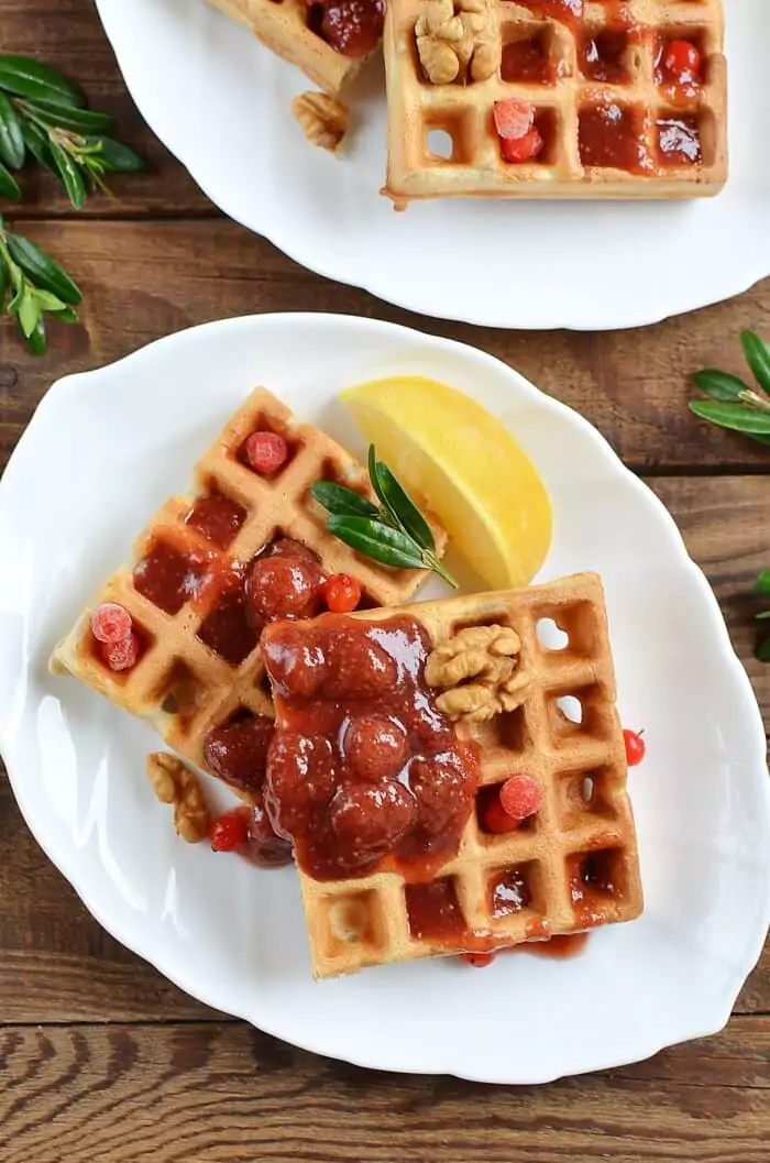 Cinnamon French Toast Waffles