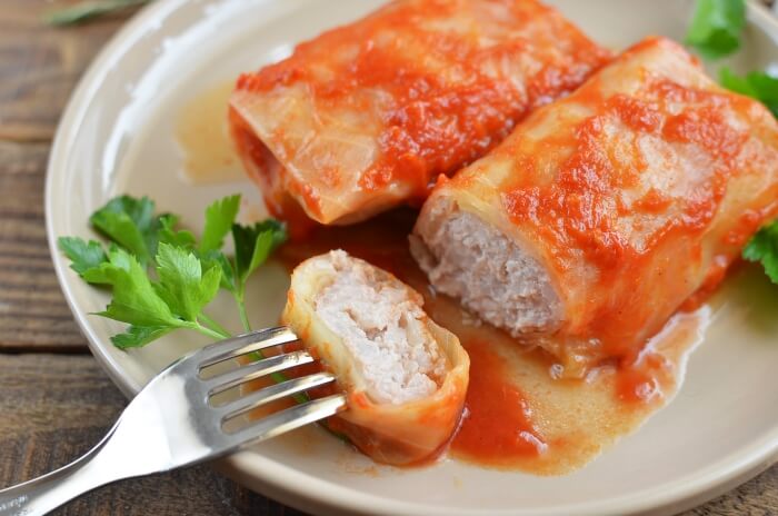 Halupki (Stuffed Cabbage Rolls) Recipe - Slavonian Cuisine Recipes - Halupki vs Golumpki