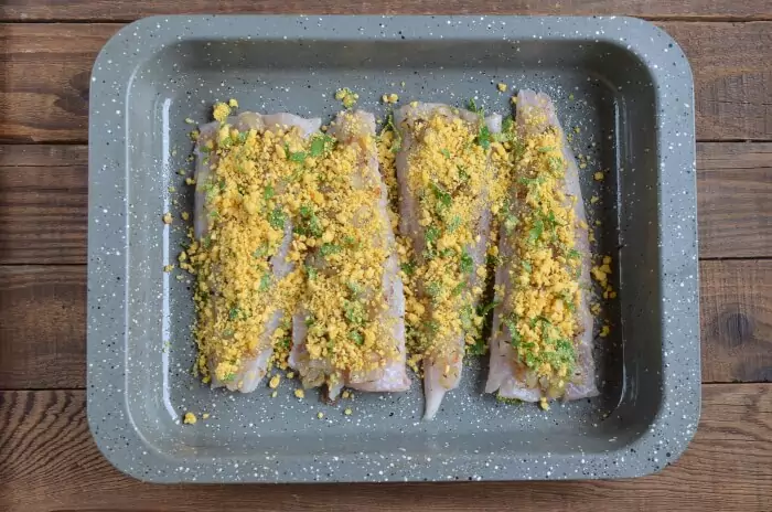 Step 4 - Herb-Baked Fish with Crispy Crumb