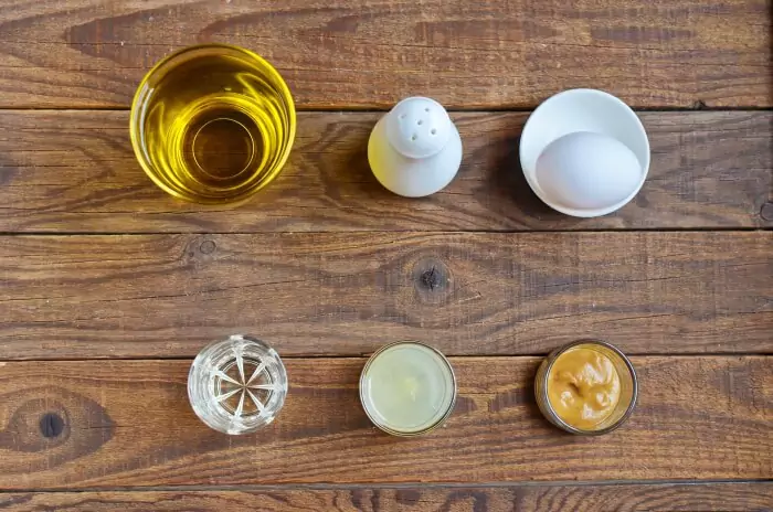 Ingredients for Homemade Keto Mayonnaise