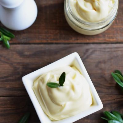 Homemade Mayonnaise Recipe - Quick and Easy Keto Recipes - How to Make mayonnaise in a Blender