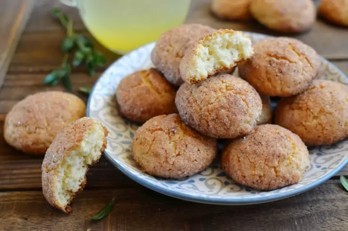 Homemade Snickerdoodle Cookies