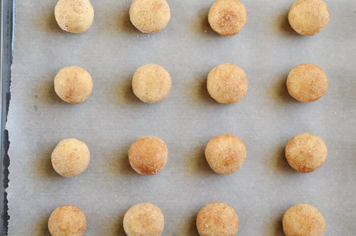 Step 6 - Homemade Snickerdoodle Cookies